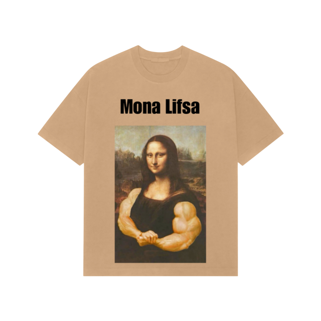 Mona Lifsa Premium Heavy Oversized T Shirt
