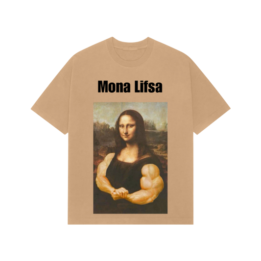 Mona Lifsa Premium Heavy Oversized T Shirt