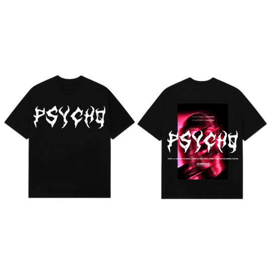 Psycho Premium Heavy Oversized T Shirt