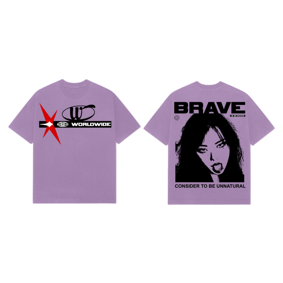 Brave Premium Heavy Oversized T Shirt