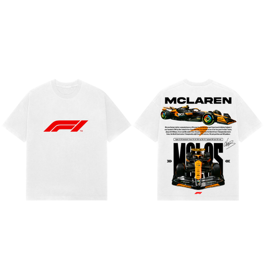 McLaren F1 Premium Heavy Oversized T Shirt