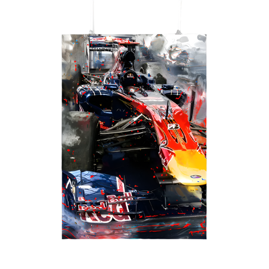 F1 Pastel Poster